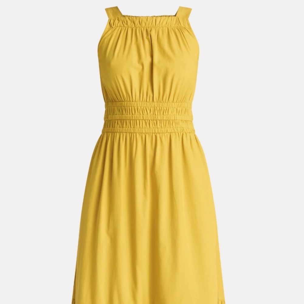 Time and Tru Women's Sleeveless Midi Dress